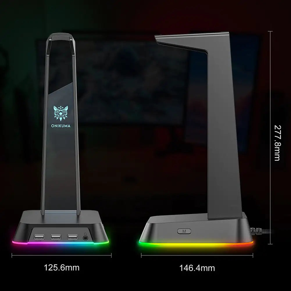 RGB Gaming Headphone Stand